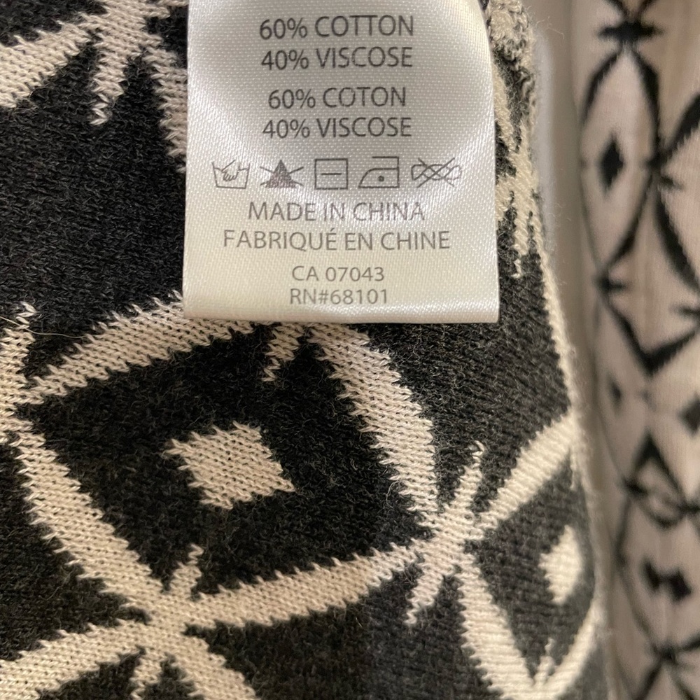 Belldini women’s open front hooded cardigan. Size Large. Cotton/ viscose - Picture 16 of 16
